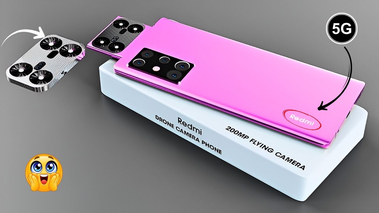 Redmi Drone Camera Phone Ultimate Aerial Photography Meets Advanced Smartphone